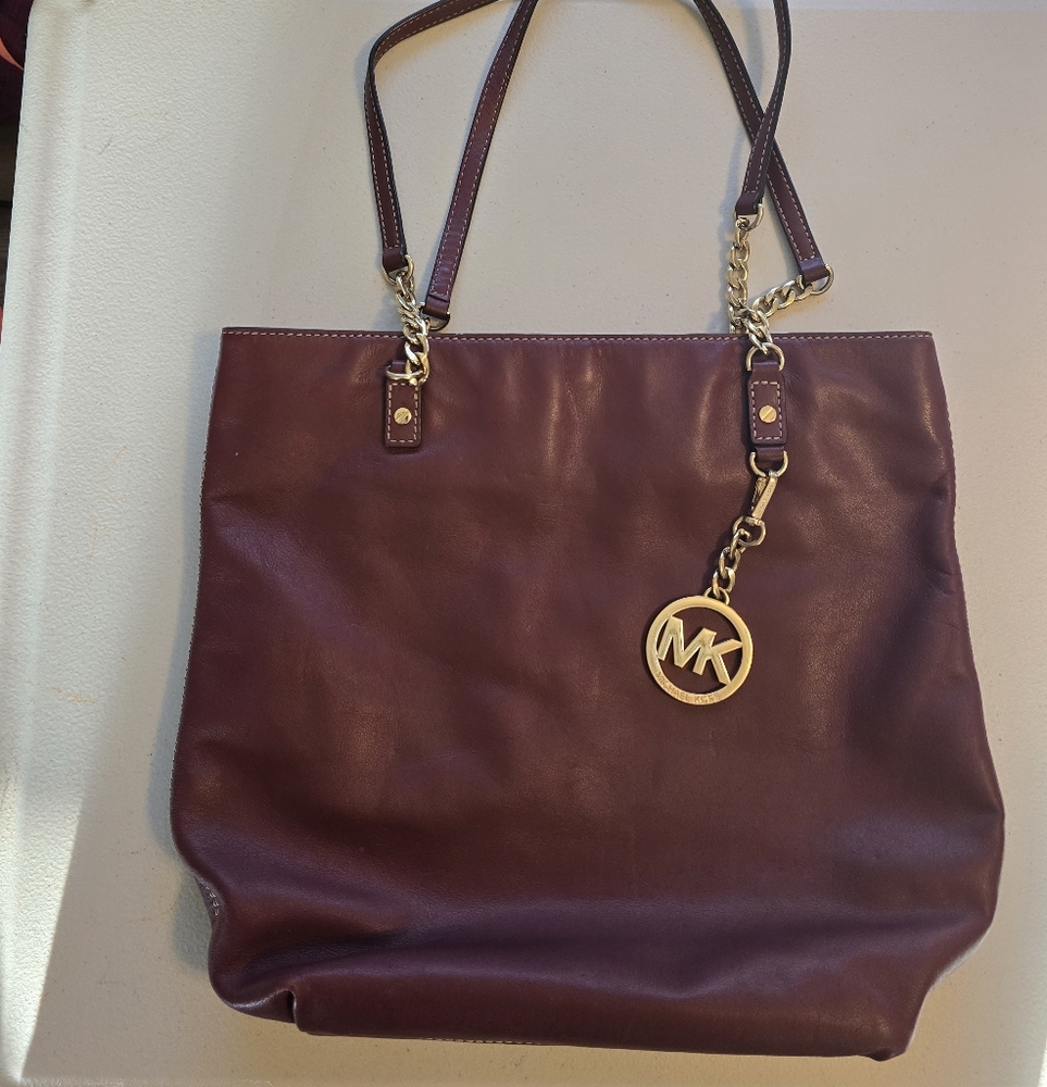 LEATHER CROSSBODY BAG MICHAEL KORS